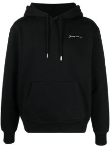 Jacquemus hoodie Le Sweatshirt Brodé - Noir