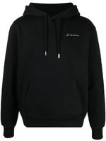 Jacquemus hoodie Le Sweatshirt Brodé - Noir - thumbnail