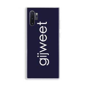 Gijweet: Samsung Galaxy Note 10 Plus Transparant Hoesje