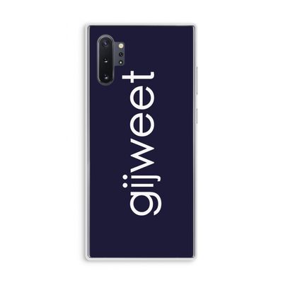 Gijweet: Samsung Galaxy Note 10 Plus Transparant Hoesje