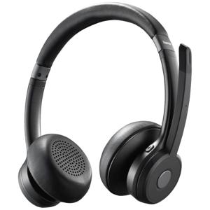 Hama BT700 On Ear headset Computer Bluetooth Stereo Zwart Headset, Volumeregeling