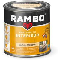 Rambo Pantserlak Interieur Transparant Mat - 250 ml Blank