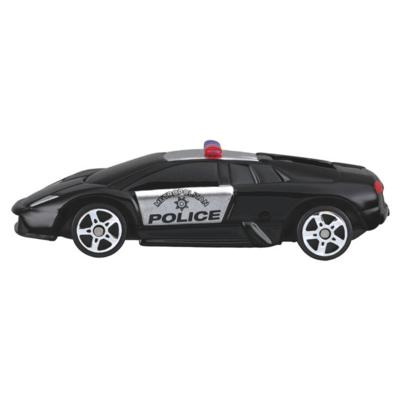 Maisto Modelauto - Lamborghini Murcielago police - zwart - 7,5 x 3 cm - speelgoedauto - politie