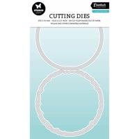 Studio Light • essentials cutting die torn edge card stand round