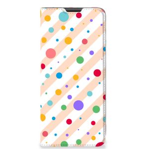 Motorola Moto G51 5G Hoesje met Magneet Dots