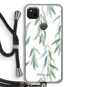 Branch up your life: Pixel 4a Transparant Hoesje met koord