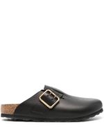 Birkenstock claquettes Boston Bold en cuir - Noir - thumbnail