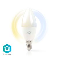 Nedis WIFILRW10E14 Smartlife Led Bulb Wi-fi E14 470 Lm 4.9 W Warm To Cool White Energieklasse: F Android™ / Ios Kaars - thumbnail