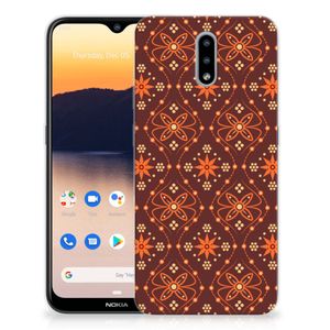 Nokia 2.3 TPU bumper Batik Brown