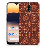 Nokia 2.3 TPU bumper Batik Brown