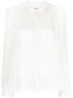 Zadig&Voltaire blouse Tchin en satin - Blanc