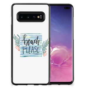 Samsung Galaxy S10+ Bumper Hoesje Boho Beach