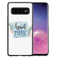 Samsung Galaxy S10+ Bumper Hoesje Boho Beach