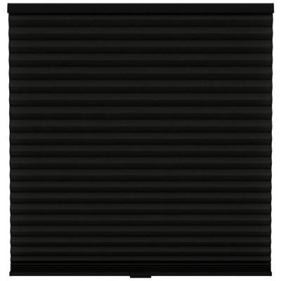 Leen Bakker - Fenstr Plisségordijn Chicago Dubbel 45mm Verduisterend - (15025) - Polyester - Zwart - 120x10x10 Cm