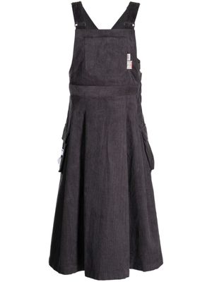 Musium Div. robe à patch logo - Gris
