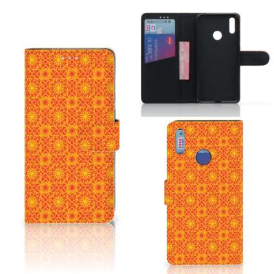 Huawei Y7 (2019) | Telefoon Hoesje | Batik Oranje