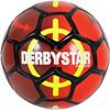 Derbystar 287957 Street Soccer Ball - Red-Neon Yellow - 5