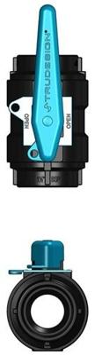 Tru Design Kogelafsluiter Zwart 1 1/2” Bsp Default