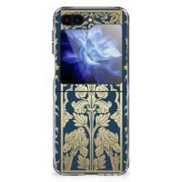 Samsung Galaxy Z Flip 6 TPU Case Beige Flowers