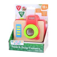 Playgo houten speelgoedcamera Playgo houten speelgoedcamera
