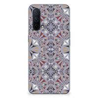 OnePlus Nord CE 5G | TPU | Siliconen hoesje | Flower Tiles