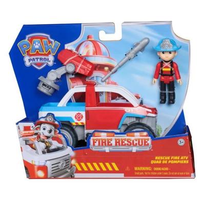 Paw Patrol - Ryder-figuur + voertuig - vanaf 3 jaar - Brandweer - Paw Patrol
