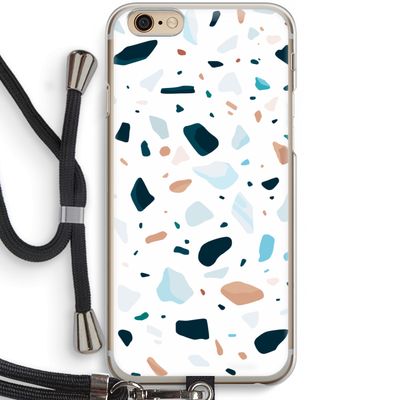 Terrazzo N°13: iPhone 6 / 6S Transparant Hoesje met koord