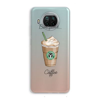 But first coffee: Xiaomi Mi 10T Lite 5G Transparant Hoesje