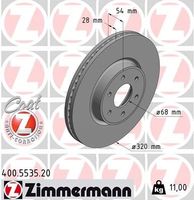 Remschijf COAT Z 400553520