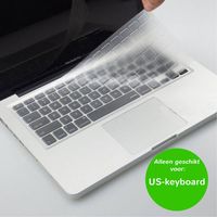 (US) Keyboard bescherming - MacBook Air / Pro Retina (2012-2015) - Transparant - thumbnail