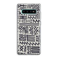 Marrakech print: Samsung Galaxy S10 Plus Transparant Hoesje