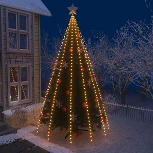 VidaXL Kerstboomverlichting met 500 led&apos;s net 500 cm