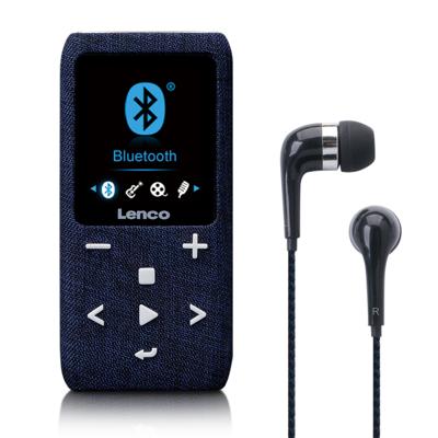 LENCO XEMIO-861BU - MP3/MP4 Player met Bluetooth® 8GB Micro SD Card - Blauw LENCO XEMIO-861BU - MP3/MP4 Player met Bluetooth® 8GB Micro SD Card - Blauw