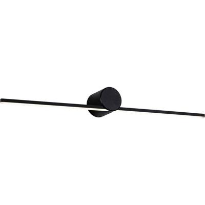 Paulmann Sava 75411 LED-spiegellamp 5 W Warmwit Zwart (mat)