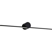 Paulmann Sava 75411 LED-spiegellamp 5 W Warmwit Zwart (mat)