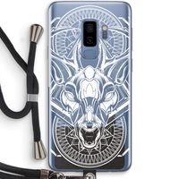 Oh Deer: Samsung Galaxy S9 Plus Transparant Hoesje met koord