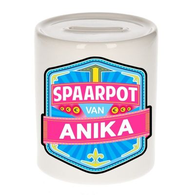Kinder spaarpot voor Anika
