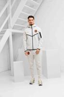 Nederland Tech Fleece Trainingspak Senior 2026-2028 - Maat M - Kleur: Lichtgrijs | Soccerfanshop