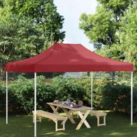 VidaXL Partytentdak 270 g/m² 4x3 m bordeauxrood