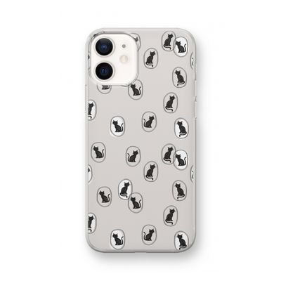 Miauw: iPhone 12 mini Transparant Hoesje
