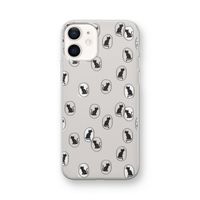 Miauw: iPhone 12 mini Transparant Hoesje