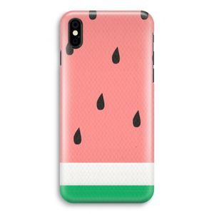 Watermeloen: iPhone Xs Volledig Geprint Hoesje