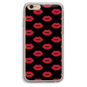 Lips: iPhone 6 Plus / 6S Plus Transparant Hoesje