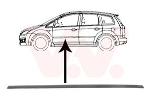 Sier- / beschermingspaneel, deur VAN WEZEL, Inbouwplaats: Links voor, u.a. fÃ¼r Ford