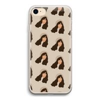 Bonjour mon amour: iPhone 7 Transparant Hoesje