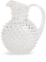 KLIMCHI carafe Hobnail en verre - Blanc