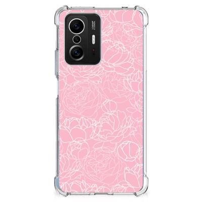 Xiaomi 11T | 11T Pro Case White Flowers Xiaomi 11T | 11T Pro Case White Flowers