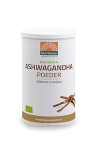 Mattisson Ashwagandha poeder withania somnifera bio