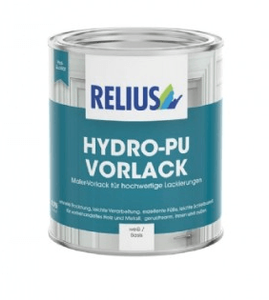 relius hydro-pu vorlack kleur 0.75 ltr