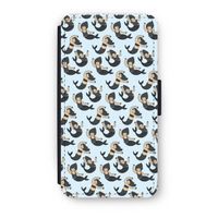 Zeemeermin: iPhone XS Flip Hoesje